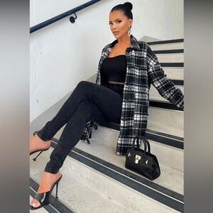 Fashion Nova Never Plaid It So Good Shacket